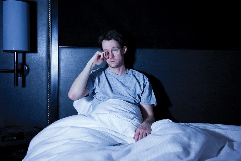 The brain starts to eat itself after chronic sleep deprivation